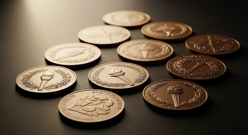 bronze medals - promotional merchandise