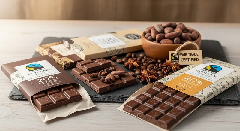fair trade chocolate - promotional merchandise