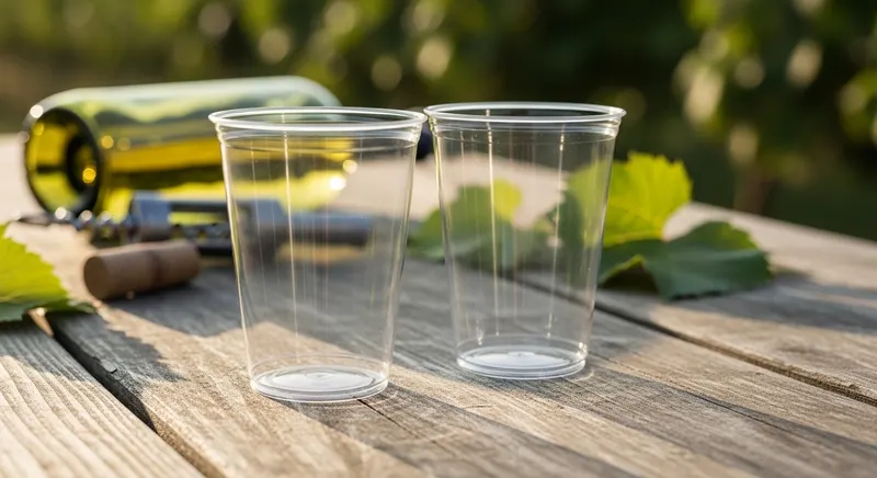 plastic wine cups - promotional merchandise
